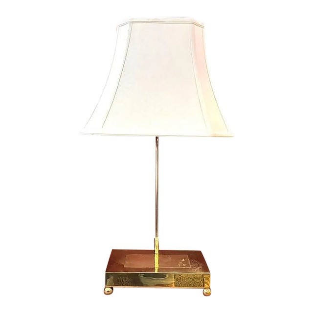 Brass Desk Lamp For Sale