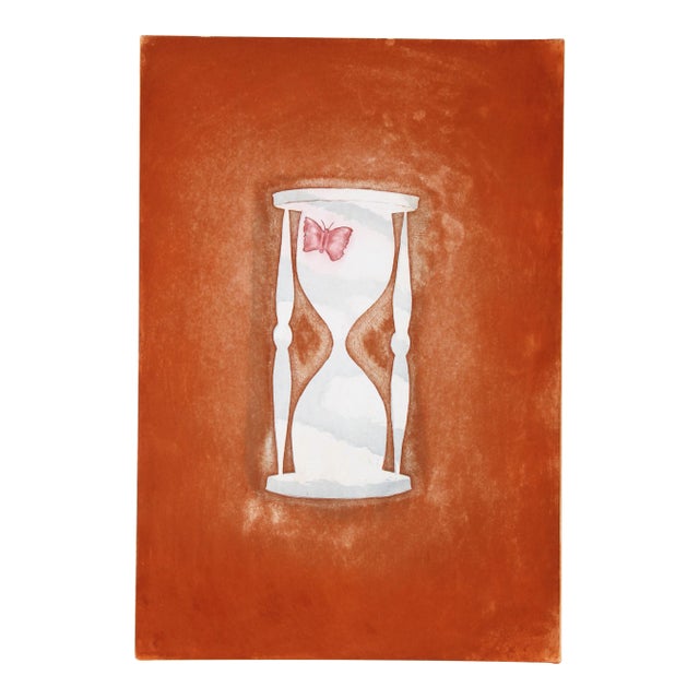 Hank Laventhol, Hour Glass, Aquatint Etching For Sale