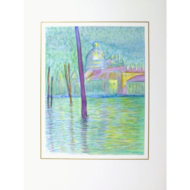 Watercolor Landscape - Venice For Sale - Image 4 of 5