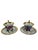 White Biedermeier Cups with Gilt Decorations and Floral Painting, Set of 4 For Sale - Image 8 of 8
