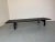 Mid-Century Modern Black Slat Bench by Martin Visser for T Spectrum, 1960s For Sale - Image 12 of 18