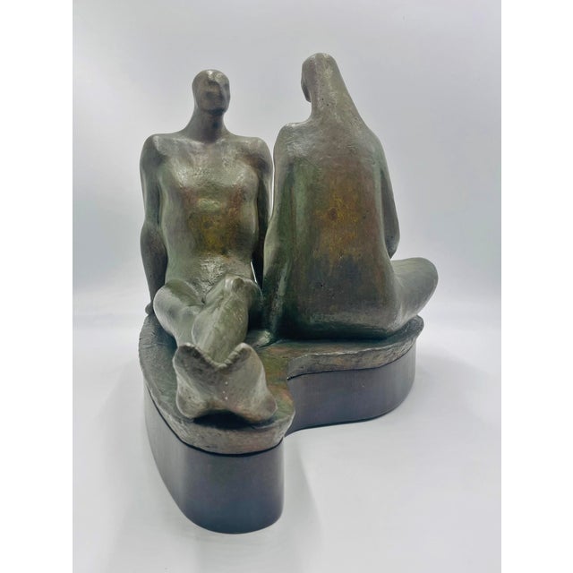 Salvador Soto Tovar “Pareja” Bronze Sculpture, Signed & Dated 1965 Mexican Art For Sale - Image 9 of 18