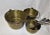 English Antique Early 20th Century Brass Jam Pots, England - Set of 6 For Sale - Image 3 of 9