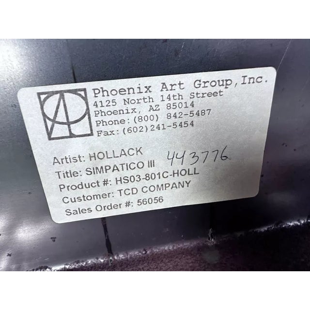 Pair of Jennifer Hollack 3d Modern Metal Artwork Simpatico I & III For Sale - Image 10 of 11