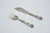 Fish Knife and Fork with Engravings and Cutouts For Sale - Image 5 of 5