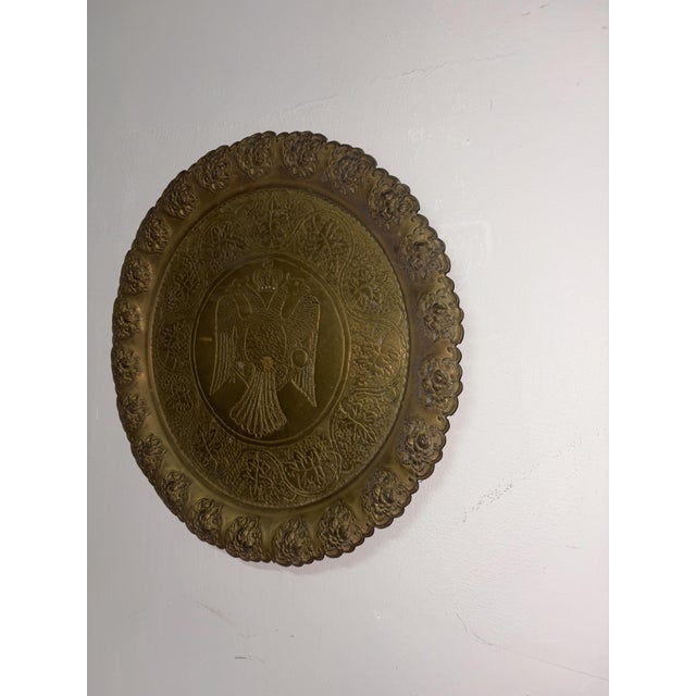 Antique Bronze Plate, 1900 For Sale - Image 4 of 8