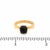 Ebony Tiffany & Co. Picasso Black Spinel Sugar Stacks 18k Rose Gold Ring, Size 5 For Sale - Image 8 of 8