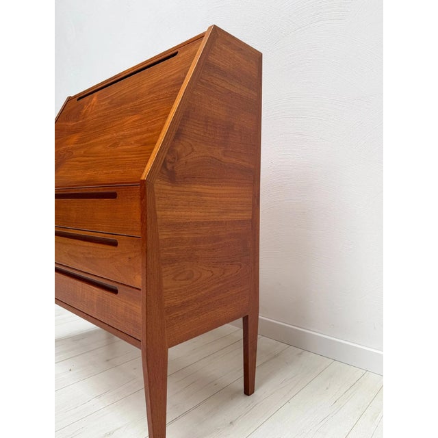Vintage Danish Teak Secretary Desk from Tørring Møbelfabrik, 1960s For Sale - Image 10 of 15