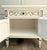 Thomasville 1970s Thomasville Nightstand Newly Refinished in White With Hand-Painted Gold Details For Sale - Image 4 of 12