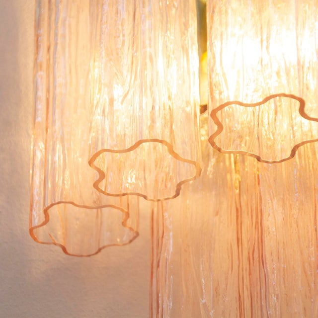 Large Wall Light in Murano Glass, Italy, 1990s For Sale - Image 6 of 11