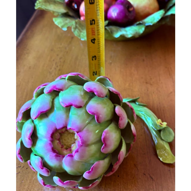 Paint Katherine Houston Porcelain Artichoke For Sale - Image 7 of 9