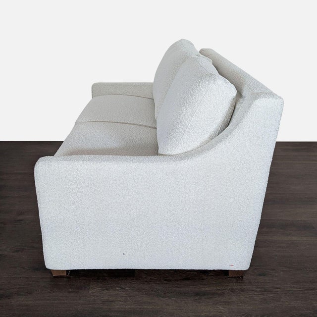 Modern American Leather Perry Modern Sleeper Sofa With Fold-Out Bed - Light Fabric For Sale - Image 3 of 11