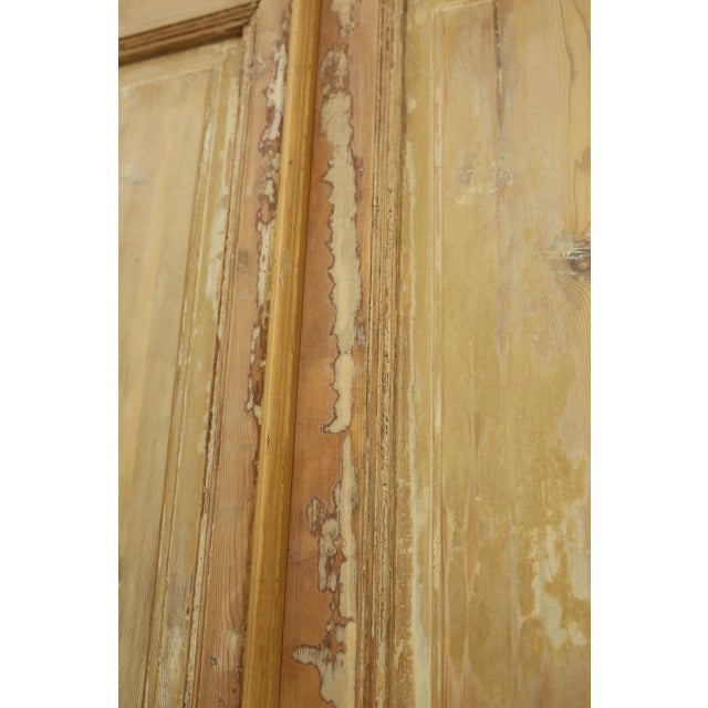Rustic European Late 19th Century Double French Doors - a Pair For Sale - Image 3 of 4
