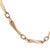 1970s 14k Yellow Gold Modernist Tapered Bar Link Necklace For Sale In Los Angeles - Image 6 of 6