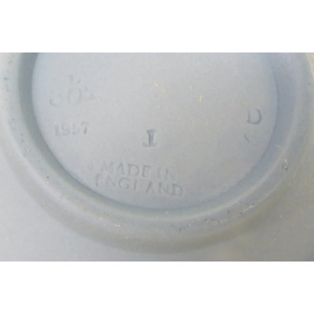 Blue Wedgwood England Jasperware Blue Grecian Cameo Milk Creamer For Sale - Image 8 of 13