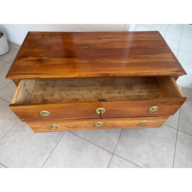 Biedermeier Chest of Drawers in Cherrywood For Sale - Image 14 of 18