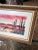 Up for consideration is a beautiful vintage pink tone framed watercolor landscape painting. This is a gorgeous piece that...