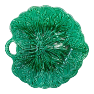 Antique Wedgwood Majolica Leaf Dish