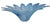 A striking, authentic 1970s–1980s hand-blown art glass centerpiece bowl by Lavorazione Arte Murano. Crafted in Venice,...