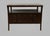 Baker Furniture Company Pair of Bill Sofield for Baker Walnut Marble Top Nightstands For Sale - Image 4 of 6