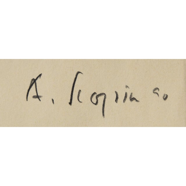 Albert Schöpflin (“Scopin”) *January 14, 1943, Freiburg im Breisgau “Figure” Signed and dated (1990) lower right Charcoal...