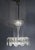 Sophisticated chandelier by ercole barovier. A rare and beautiful chandelier, the lower bowl is hand-opened horizontally...