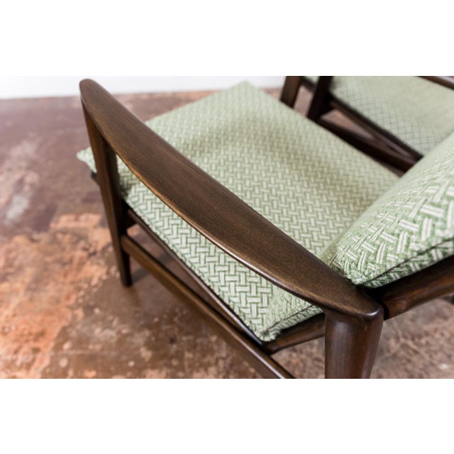 Vintage Armchairs from Swarzędzkie Fabryki Mebli, 1960s, Set of 2 For Sale - Image 9 of 14