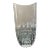 1960s Gorham Althea Diamond Pattern Crystal Elongated Vase For Sale