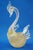 20th Century Murano Blown Glass Swan Sculpture in Gold Aventurine by Archimede Seguso, Italy For Sale - Image 9 of 18