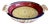 Studio Ceramic Art Tray, Germany, 1980s For Sale