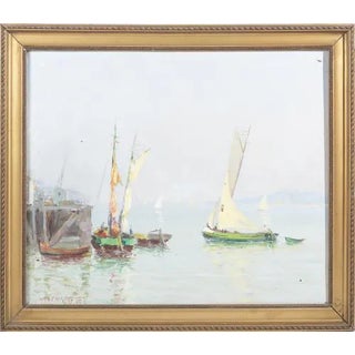 Gomes Martins, Navy, Oil on Canvas For Sale