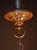 Mid-Century Modern Four-Light Bronze Chandelier with Holophane Prismatic Glass Shades, 1950s For Sale - Image 16 of 18