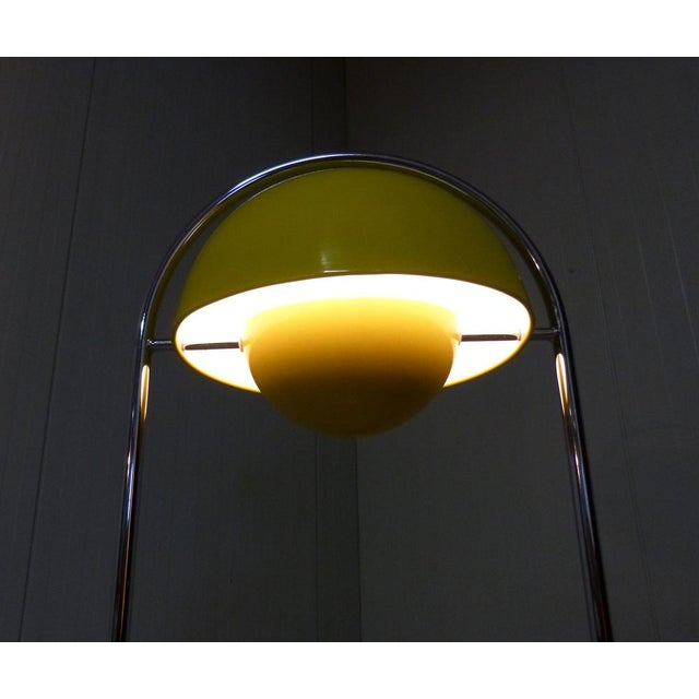 Metal Floor Lamp in the style of Panton, 1960s For Sale - Image 7 of 18
