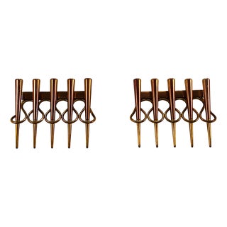 Vintage Wall Lamps by Gio Ponti, 1950, Set of 2 For Sale