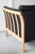 Mid-Century Modern Vintage Danish Three-Seater Sofa in Black Leather, 1970s For Sale - Image 3 of 6