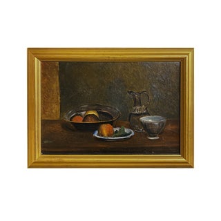 20th Century Fruit Still Life Painting For Sale