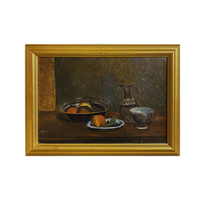20th Century Fruit Still Life Painting