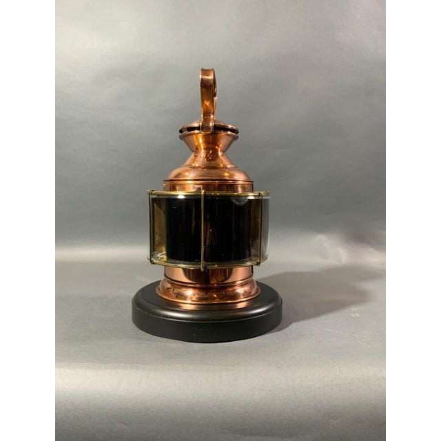 Copper & Brass Light For Sale - Image 4 of 12