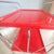 Plastic Vintage Italian Ellisse Red Two-Tier Folding Trolley, 1970s For Sale - Image 7 of 15