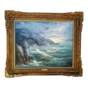 Framed E. Eres Oil on Canvas