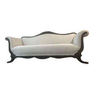 Duncan Phyfe Style Antique Sofa For Sale
