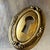 French Pair of Sherle Wagner-style lever door handles / doorknobs and escutcheons // vintage hardware for French doors // cast brass with gilt For Sale - Image 3 of 16