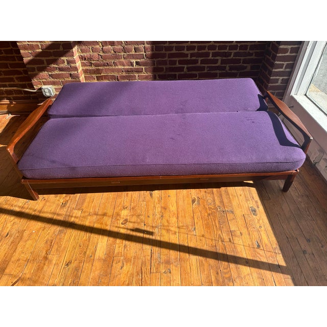 Purple Scandinavian Daybed For Sale - Image 8 of 12