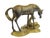 Mid 20th Century Mid 20th Century Solid Brass Mare and Foal Horses on a Base Figurines For Sale - Image 5 of 8