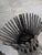 Brutalist Thistle-Shaped 5-Light Floor Lamp in Black Wrought Iron, 1970s For Sale - Image 13 of 16