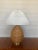 1970s Pencil Reed Lamps With Micro Pleat Shades in the Style of Gabriella Crespi - 2 available For Sale In Los Angeles - Image 6 of 13