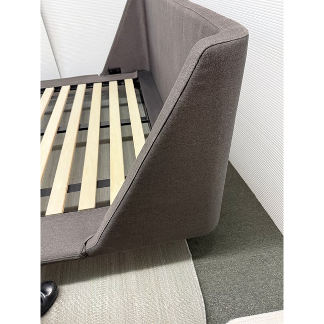 Queen Size Blu Dot Nook Bed Frame For Sale - Image 11 of 12