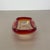 Italian Murano Glass Red-Yellow Bowl, 1970s For Sale - Image 6 of 18