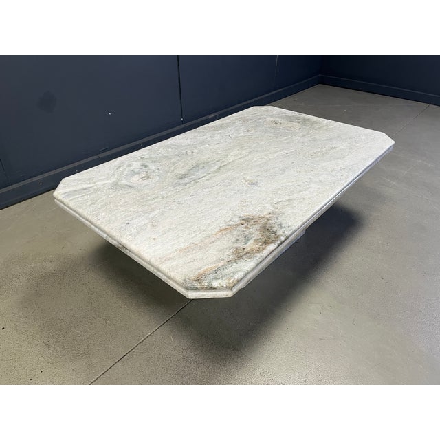 Vintage Marble Coffee Table, Italy, 1970s For Sale - Image 9 of 12