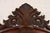 Wood Antique Monumental Eastlake Victorian Burled Walnut Full Size Bed, Circa 1880s For Sale - Image 7 of 14